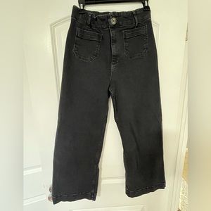Maeve Colette Wide-Leg Cropped Pants— like new!